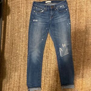 Madewell boy jean 25